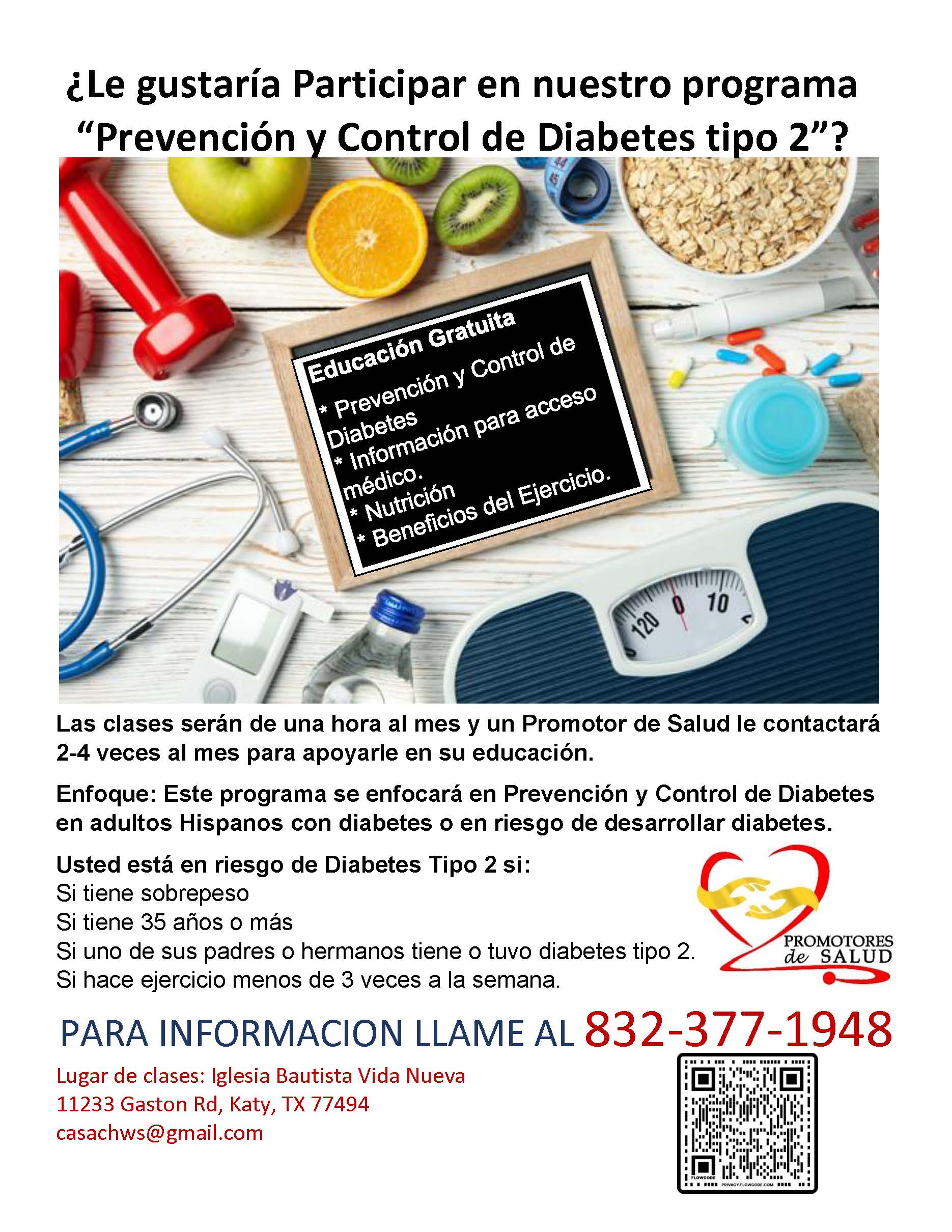 Flyer – SPANISH with QR Code